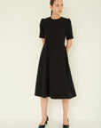 TRIACETATE-(S) FLARE DRESS