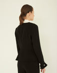 TRIACETATE V-neck JACKET