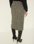 WOOL ALPACA TIGHT SKIRT