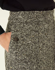 WOOL ALPACA TIGHT SKIRT