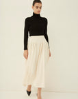 TRIACETATE-(H) GATHERED SKIRT