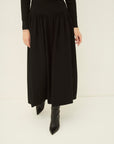 TRIACETATE-(H) GATHERED SKIRT