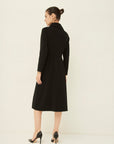 TRIACETATE-(H) DOUBLE COLLAR DRESS