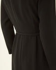 TRIACETATE-(H) DOUBLE COLLAR DRESS
