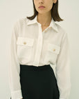 TRIACETATE-(D) BLOUSE