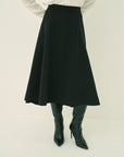 TRIACETATE-(NS) FLARED SKIRT