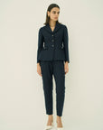 WOOL 140's ONE TUCK PANTS