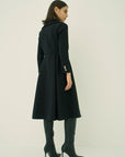 TRIACETATE-(H) BIG COLLAR DRESS