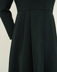 TRIACETATE-(H) BIG COLLAR DRESS