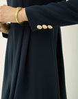 TRIACETATE-(H) BIG COLLAR DRESS
