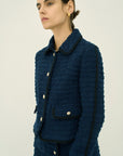 FRINGE TWEED JACKET