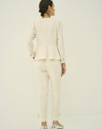 TRIACETATE - (H) PEPLUM BLOUSE