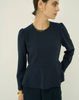 TRIACETATE - (H) PEPLUM BLOUSE