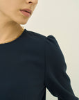 TRIACETATE - (H) PEPLUM BLOUSE