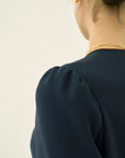 TRIACETATE - (H) PEPLUM BLOUSE