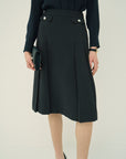 TRIACETATE - (J). TUCK SKIRT