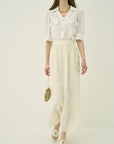 TRIACETATE - (SW) GATHERED SKIRT