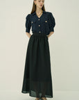 TRIACETATE - (SW) GATHERED SKIRT