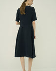 TRIACETATE U-NECK DRESS