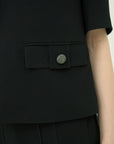 TRIACETATE - (J) LARGE COLLAR JACKET