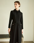 TRIACETATE-(H) DOUBLE COLLAR DRESS