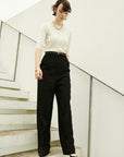 TRIACETATE-(L) WIDE PANTS