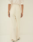 TRIACETATE-(L) WIDE PANTS