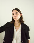 TRIACETATE - (J) LARGE COLLAR JACKET