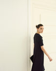 TRIACETATE COLLAR DORESS