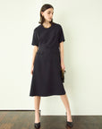 TRIACETATE U-NECK DRESS