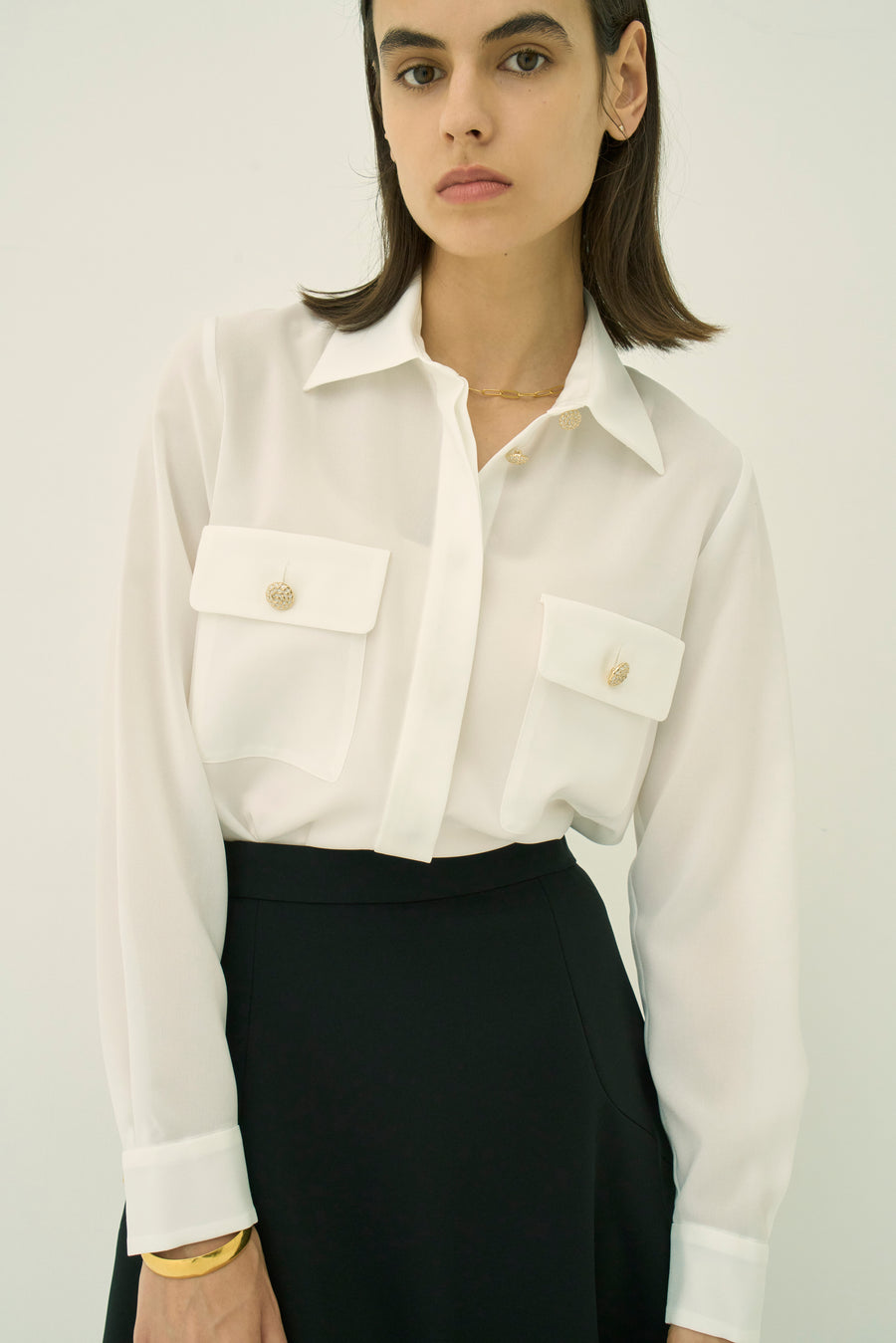 TRIACETATE-(D) BLOUSE