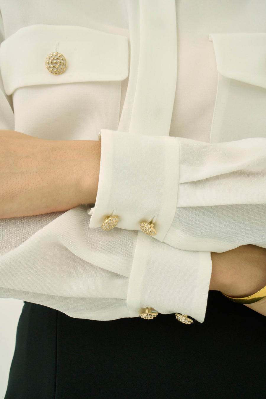TRIACETATE-(D) BLOUSE