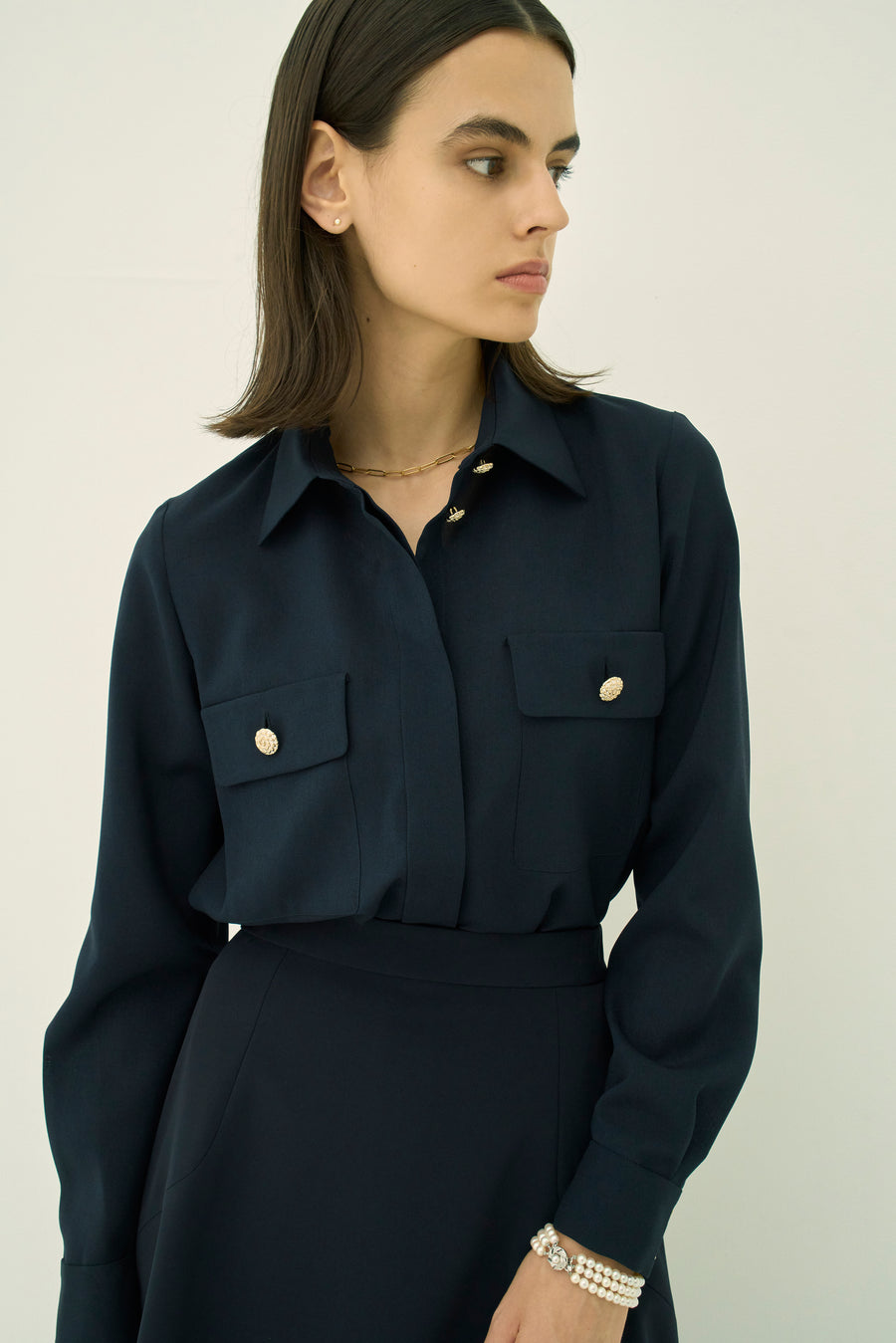 TRIACETATE-(D) BLOUSE