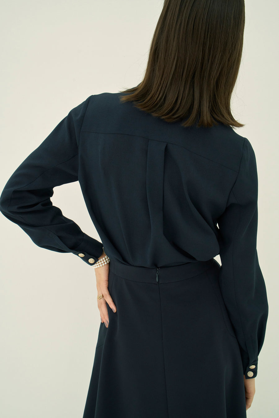 TRIACETATE-(D) BLOUSE