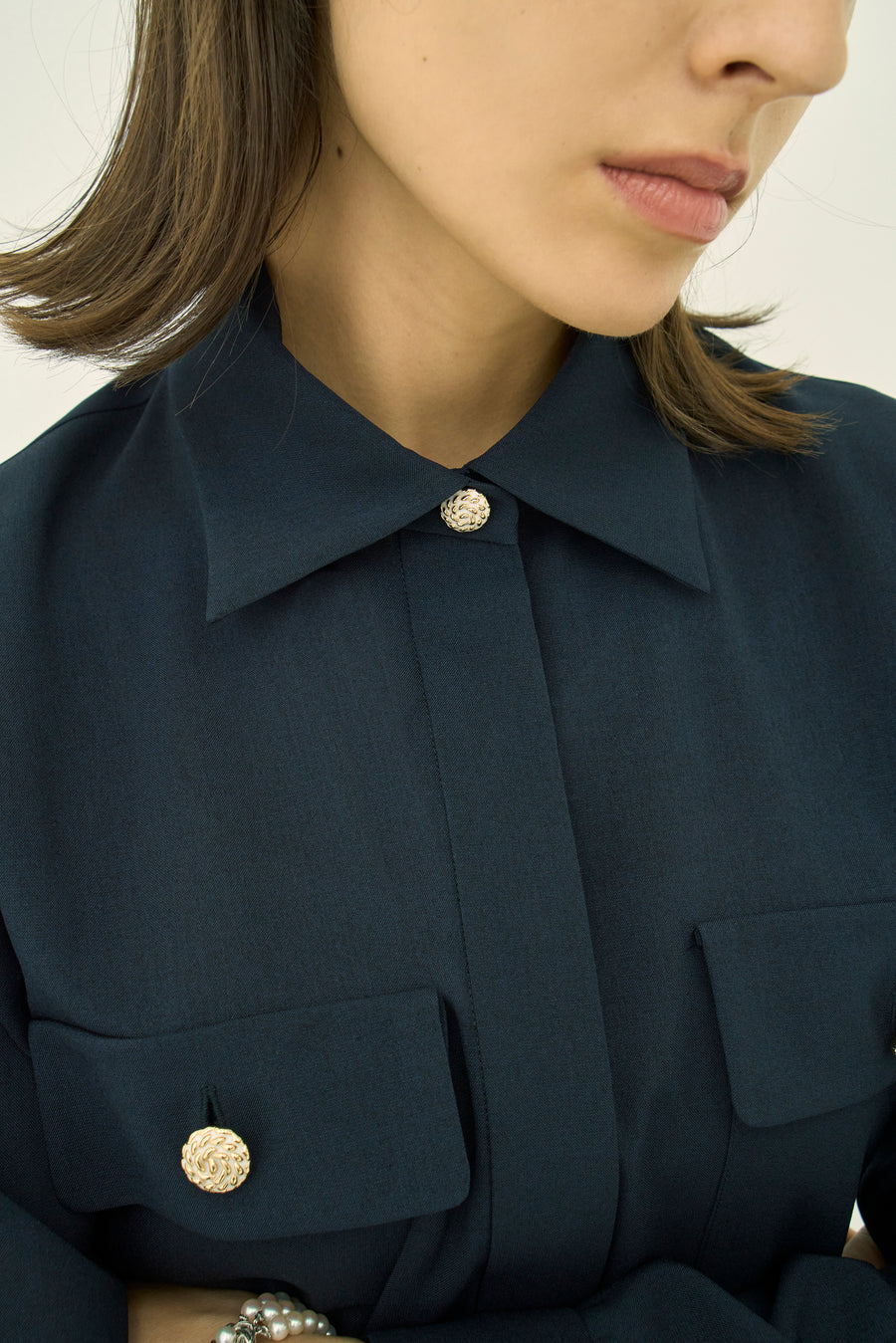 TRIACETATE-(D) BLOUSE
