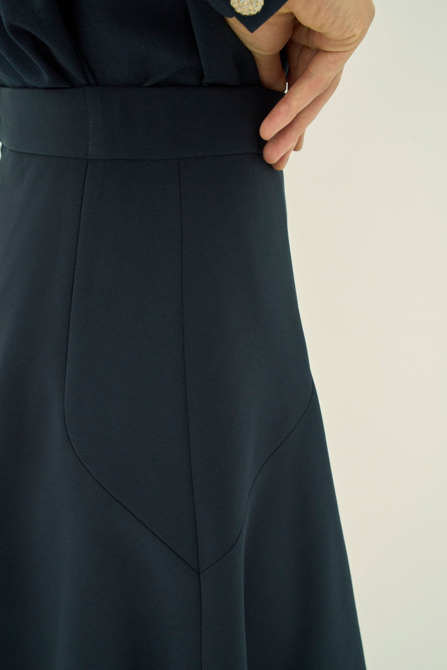 TRIACETATE-(NS) FLARED SKIRT