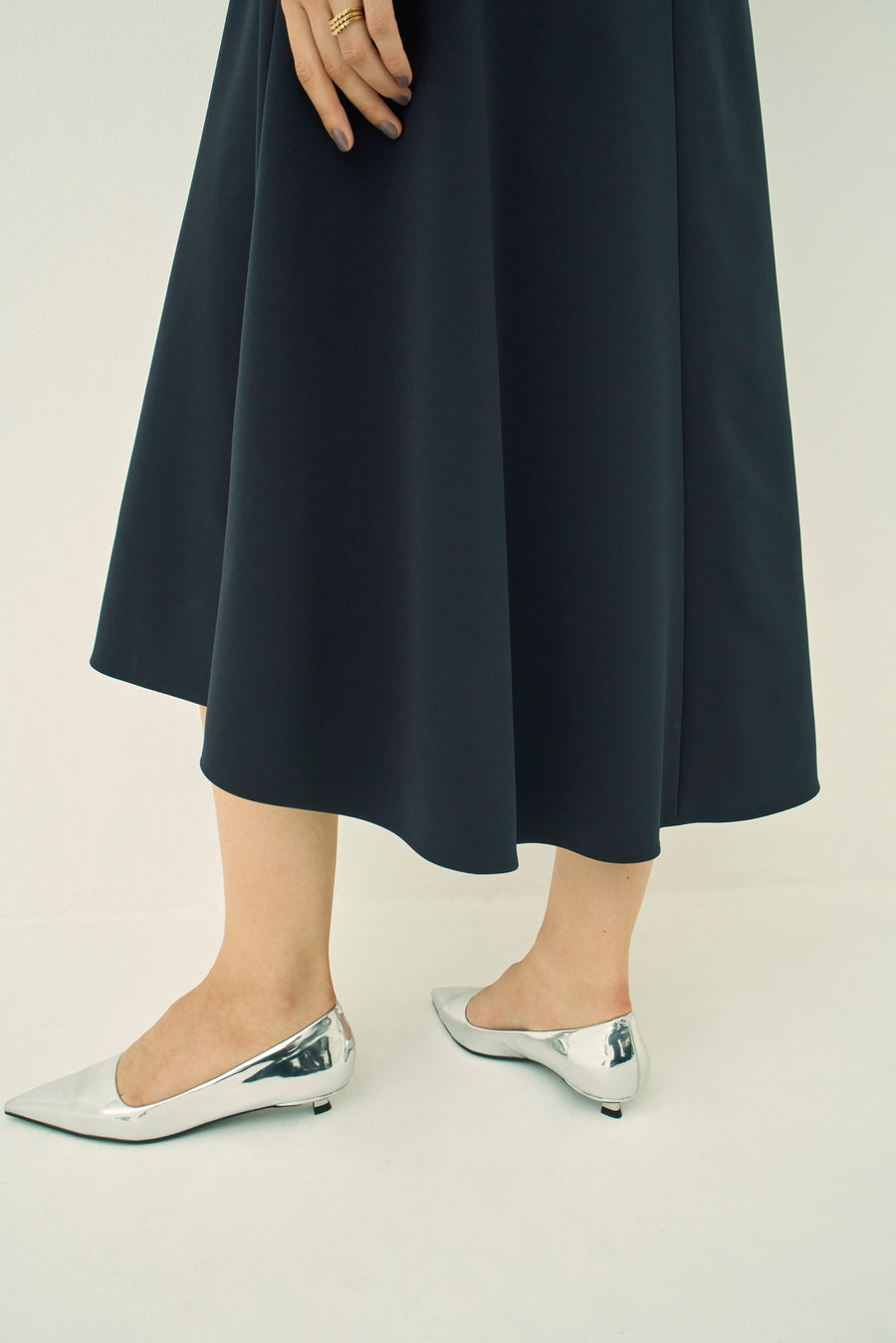 TRIACETATE-(NS) FLARED SKIRT