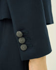 WOOL 140's DOUBLE-BREASTED JACKET