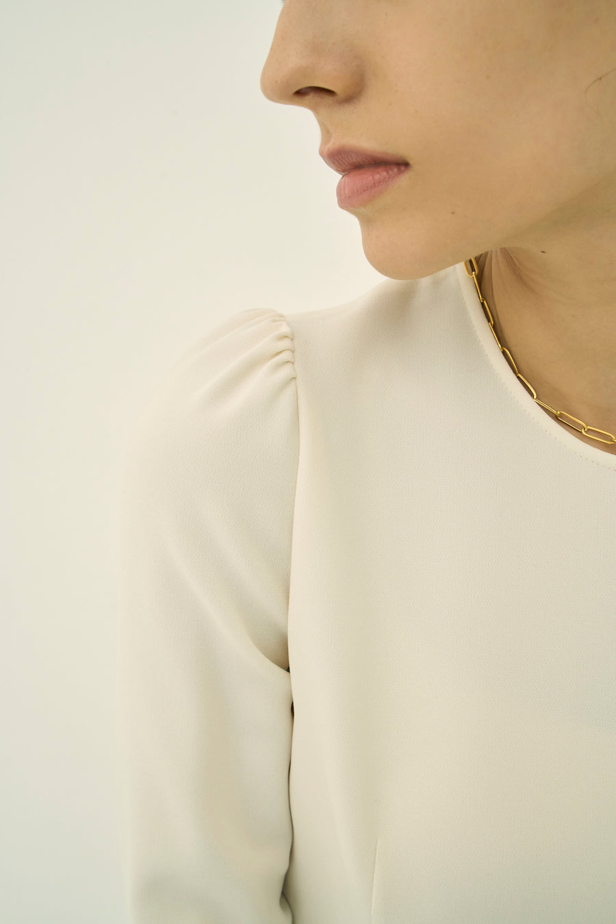 TRIACETATE - (H) PEPLUM BLOUSE
