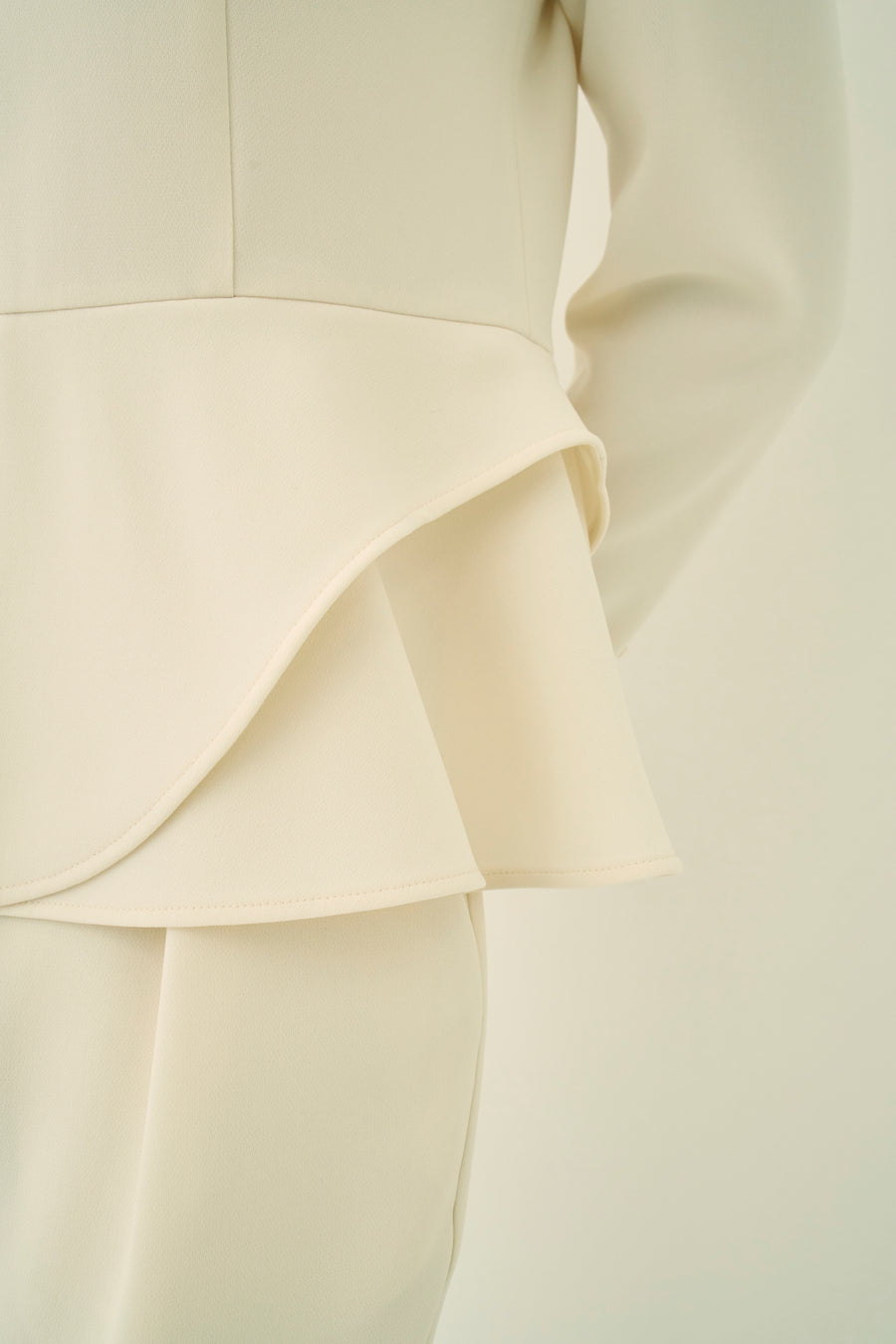 TRIACETATE - (H) PEPLUM BLOUSE
