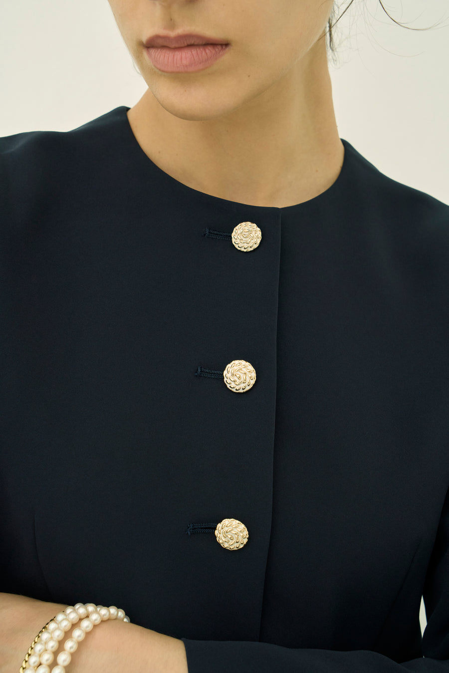 TRIACETATE-(NS) FLARED DRESS