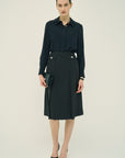 TRIACETATE - (J). TUCK SKIRT