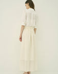 TRIACETATE - (SW) GATHERED SKIRT