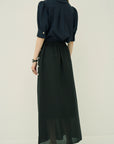 TRIACETATE - (SW) GATHERED SKIRT