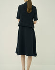 TRIACETATE SHORT JACKET