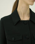 TRIACETATE SHORT JACKET
