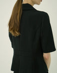 TRIACETATE SHORT JACKET