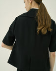 TRIACETATE - (J)  LARGE COLLAR JACKET