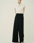 TRIACETATE - (J) W-TUCK PANTS