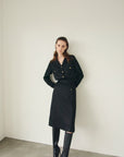 TRIACETATE - (Y)  V-NECK BLOUSE
